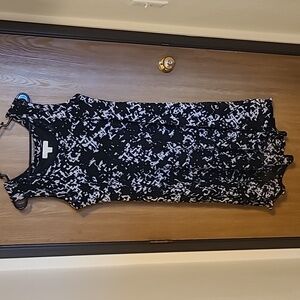 Medium Black & White Laura Ashley Dress